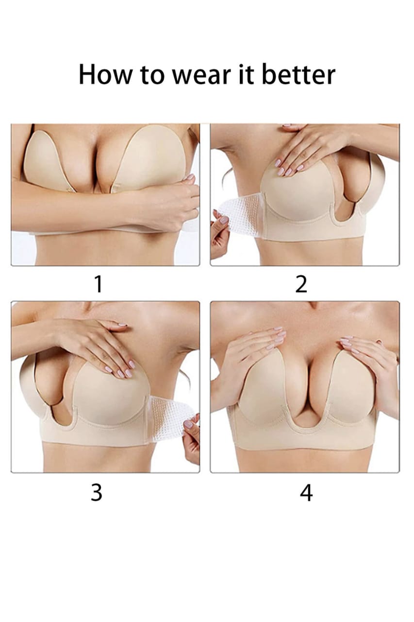Invisible Silicone Adhesive Lift Bra